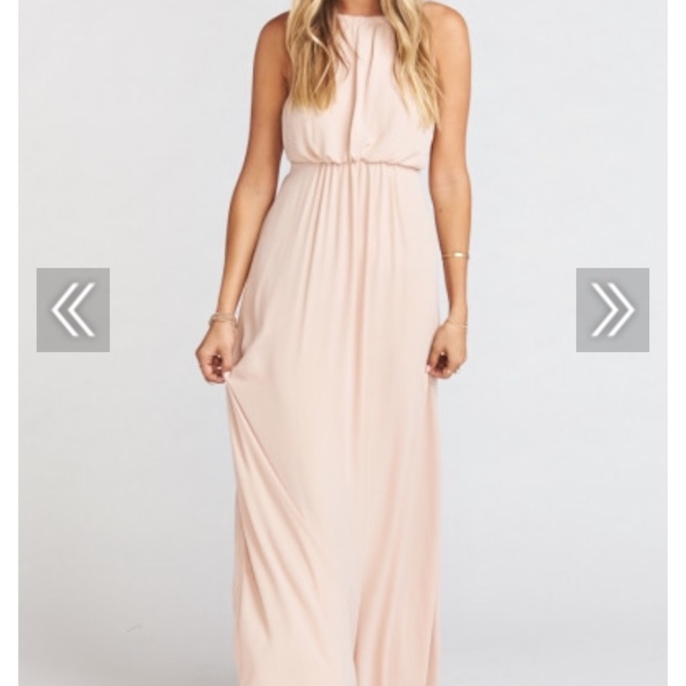 Show Me Your Mumu - Dusty Blush Amanda Maxi dress